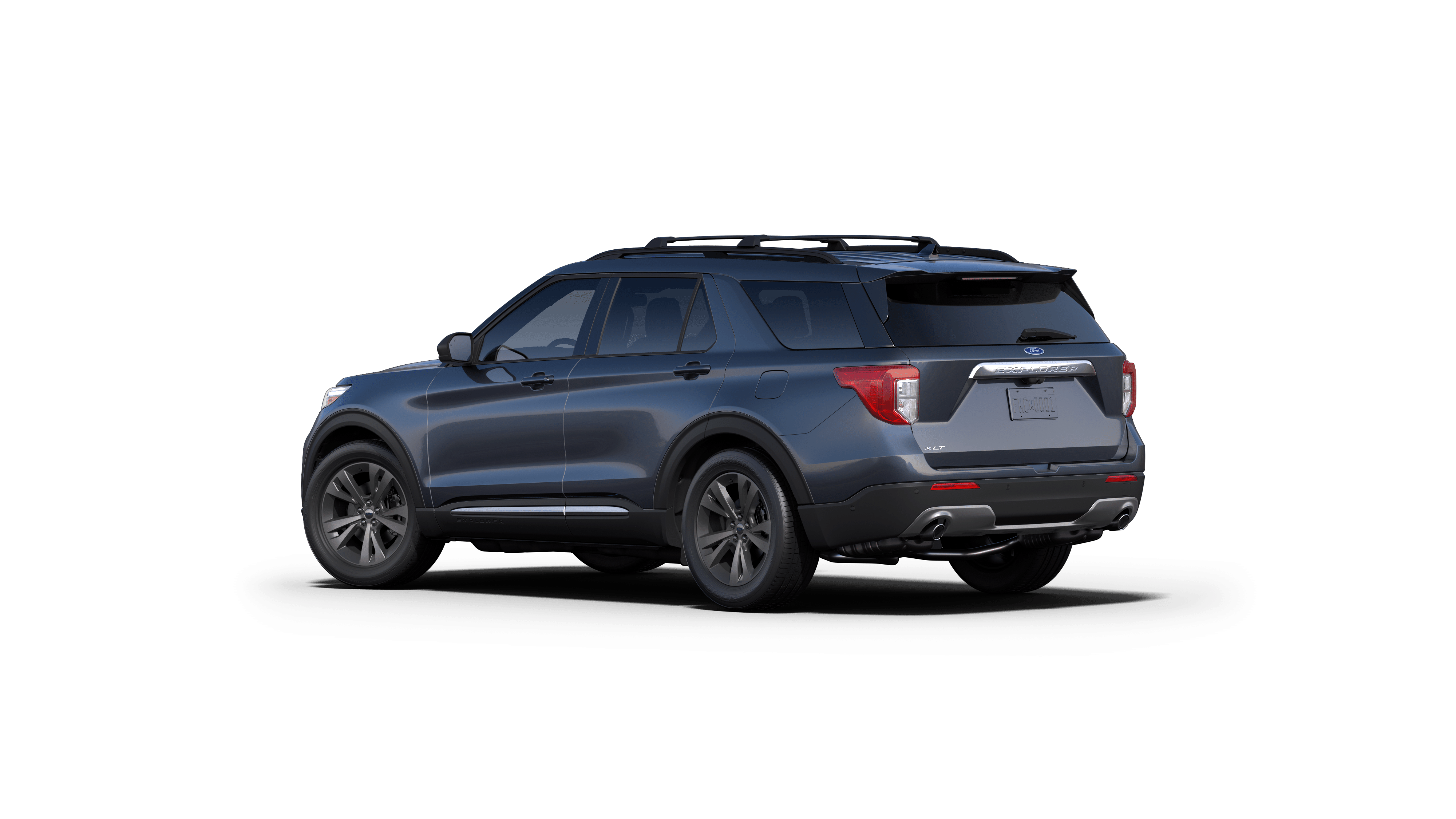 New Infinite Blue Metallic Tinted Clearcoat 2021 Ford Explorer XLT RWD ...